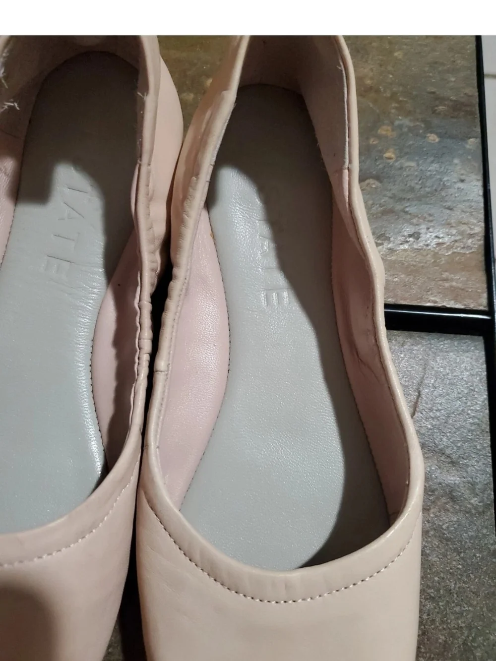 1. State Women's Ballet Flats in Pale Pink